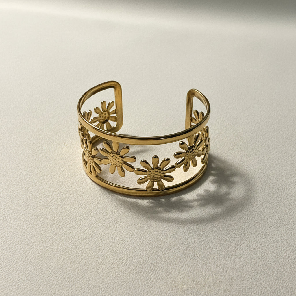 Daisy Bloom Cuff