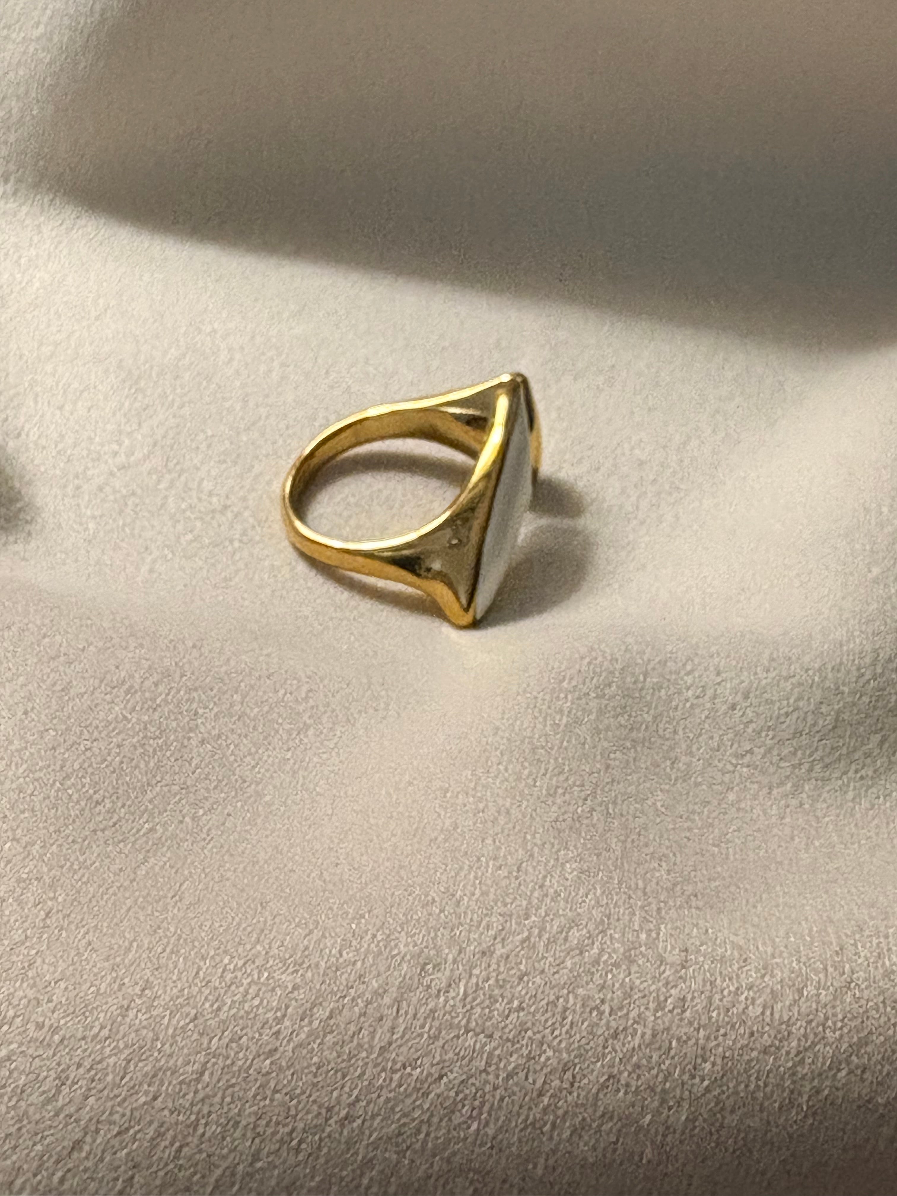 Ira Enamel Petal Ring