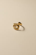 Ananta Sculpted Open Ring
