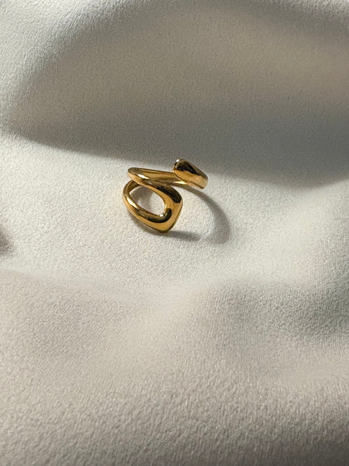 Ananta Sculpted Open Ring