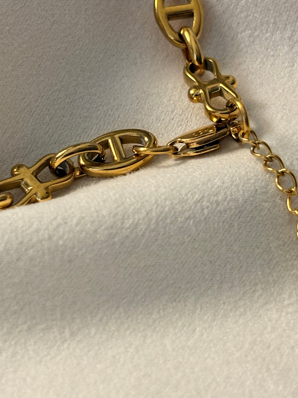 Elara Pearl Link Necklace