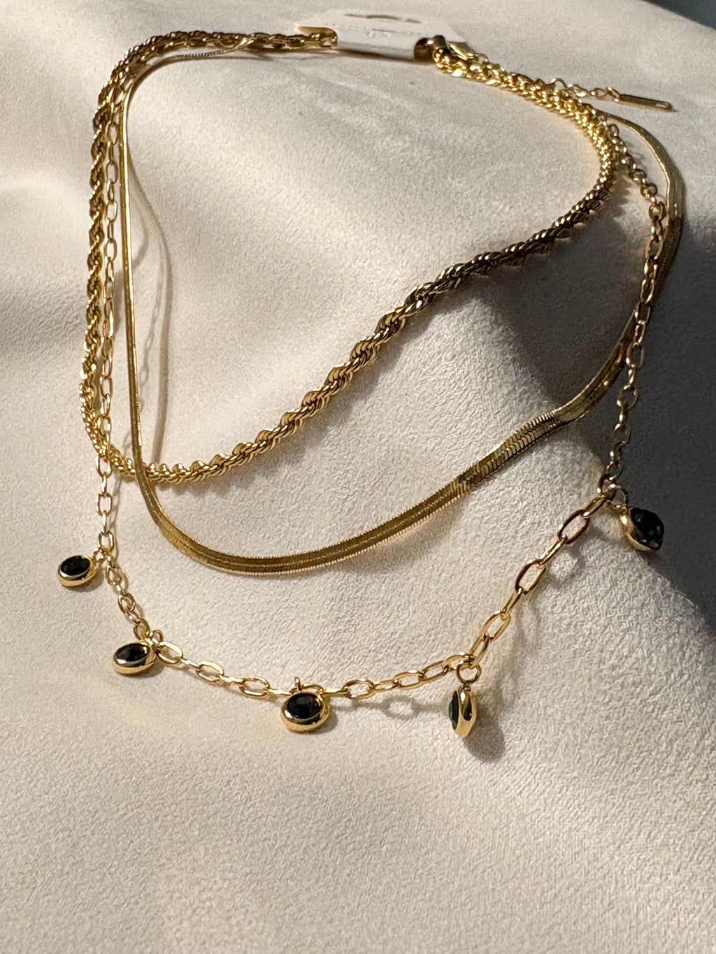Cascade Layered Necklace