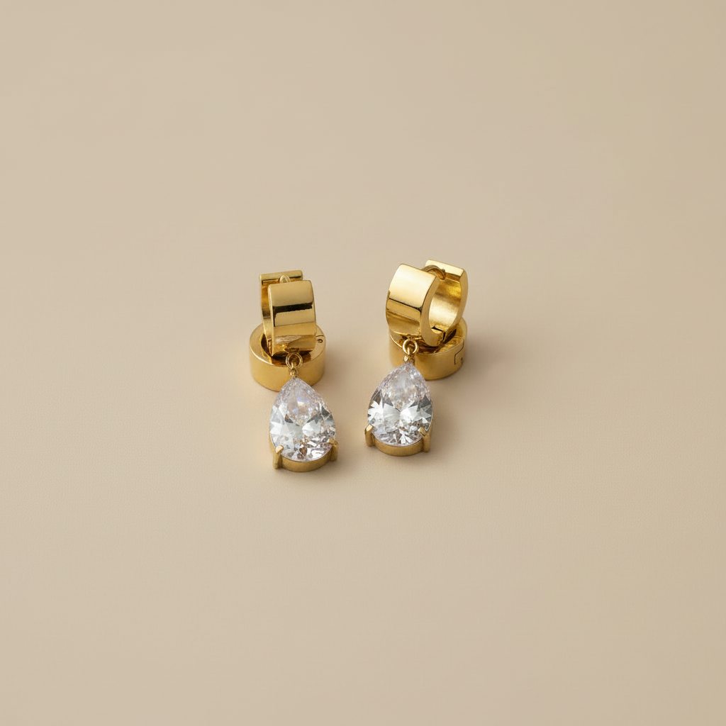 Ella Pear Drop Earrings