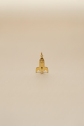 18kt Gold rocket ship coated on 316L grade stainless steel