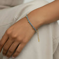 Blue Tennis Bracelet