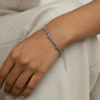 Blue Tennis Bracelet