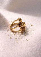 Noor Cluster Stone Adjustable Ring