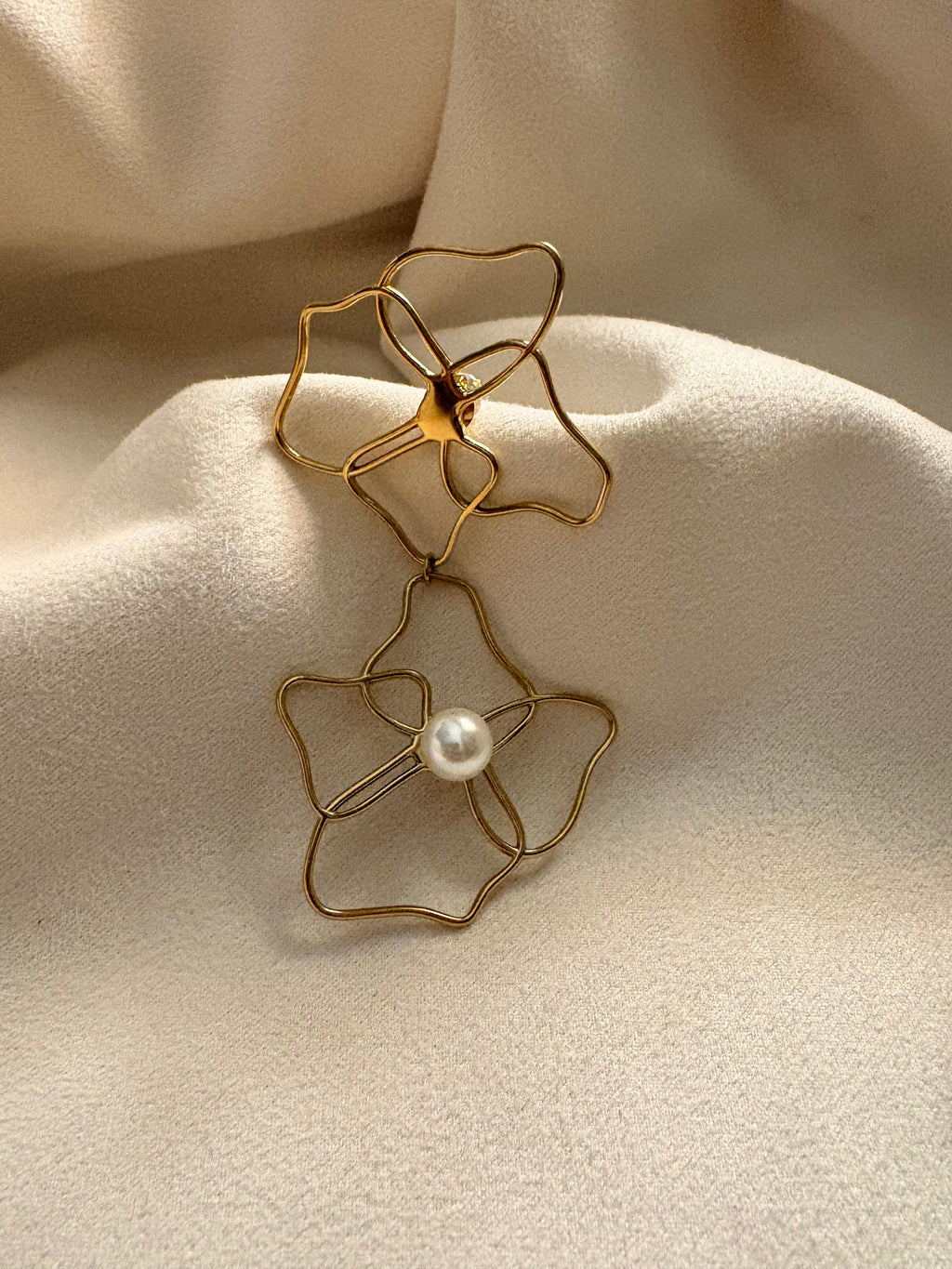 Celeste Bloom Drop Earrings