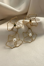 Celeste Bloom Drop Earrings