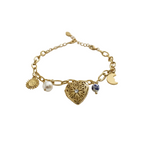 Celestial Keepsake Charm Bracelet