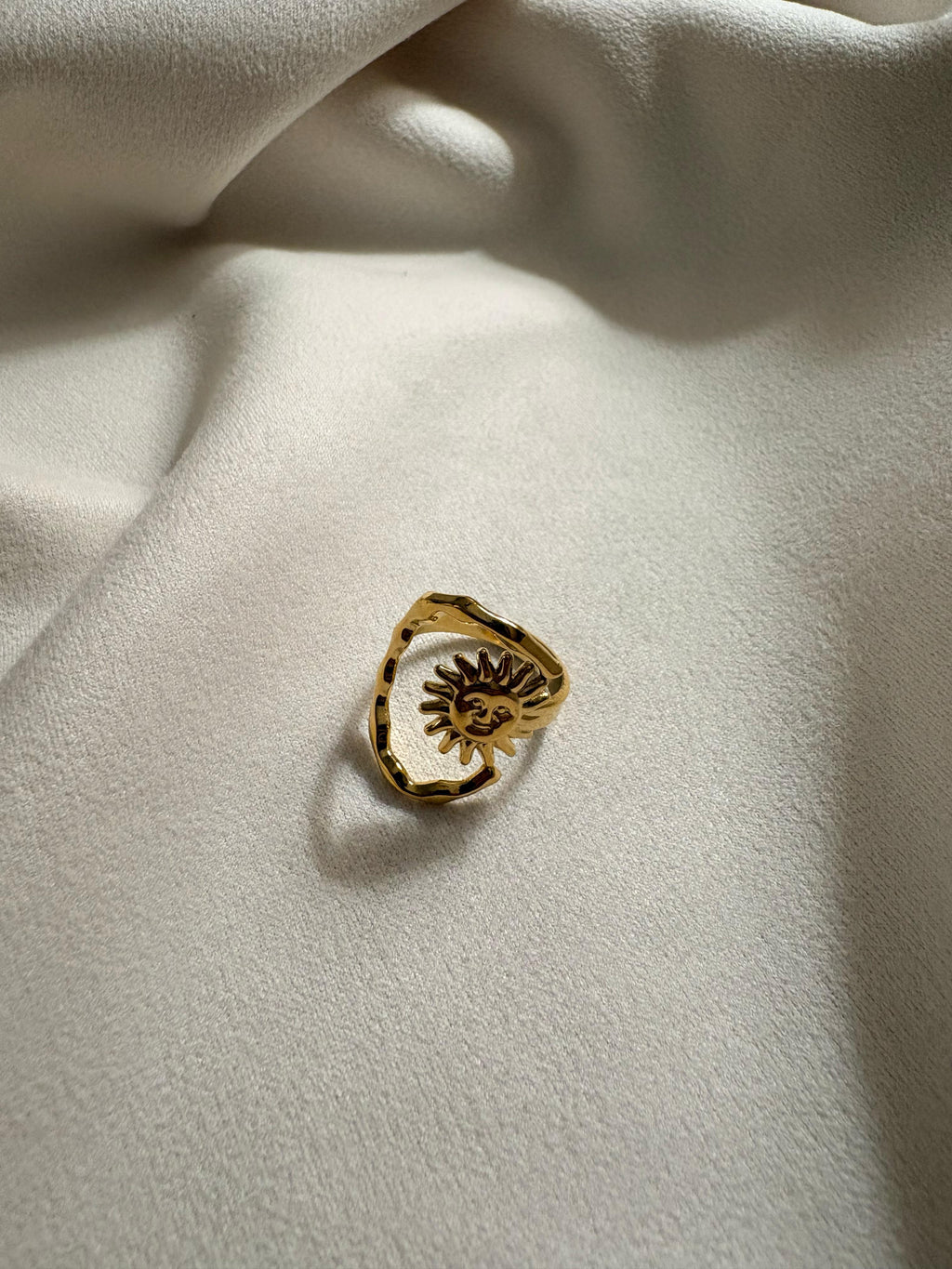NIYANSA Happy Sun Adjustable Ring