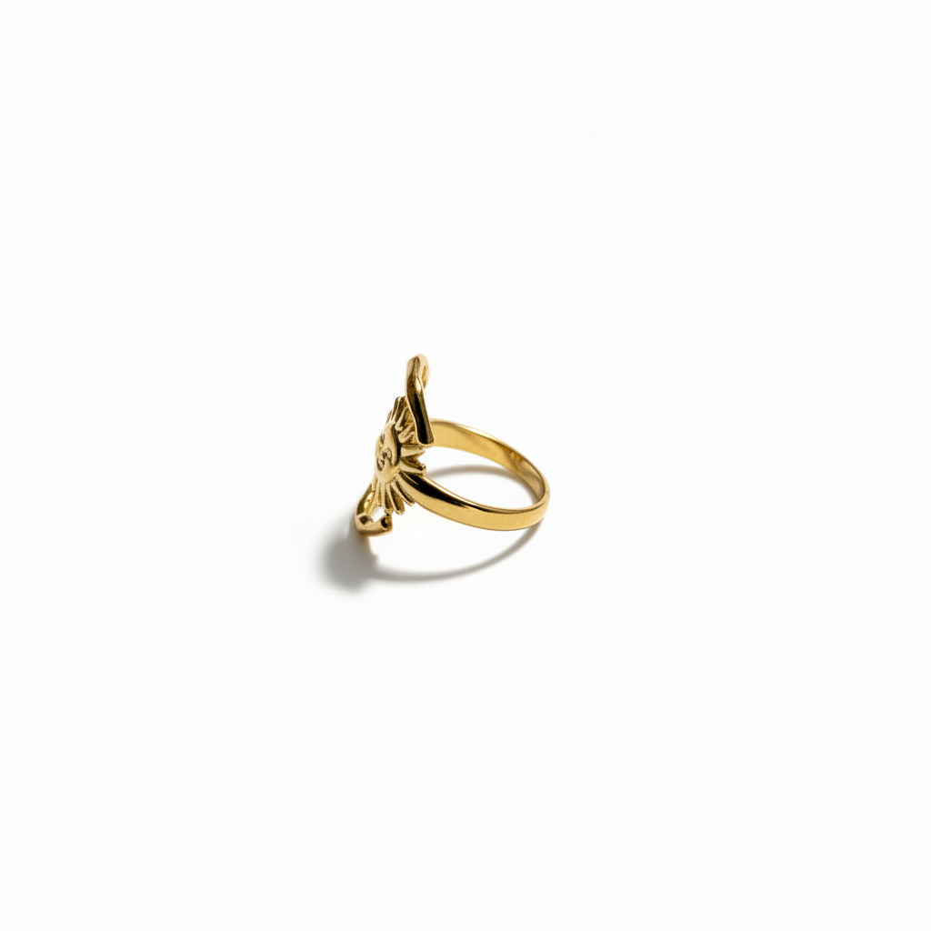 Happy Sun Adjustable Ring