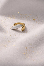 Ira Enamel Petal Ring