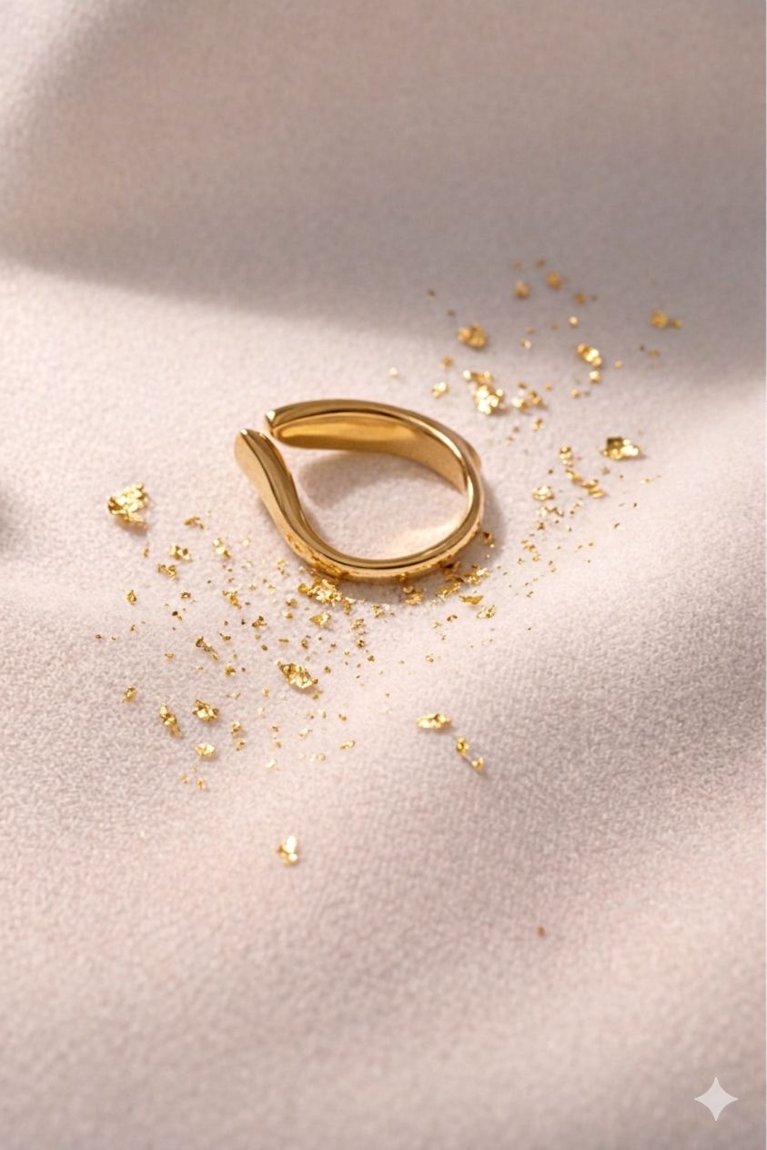 Ira Enamel Petal Ring