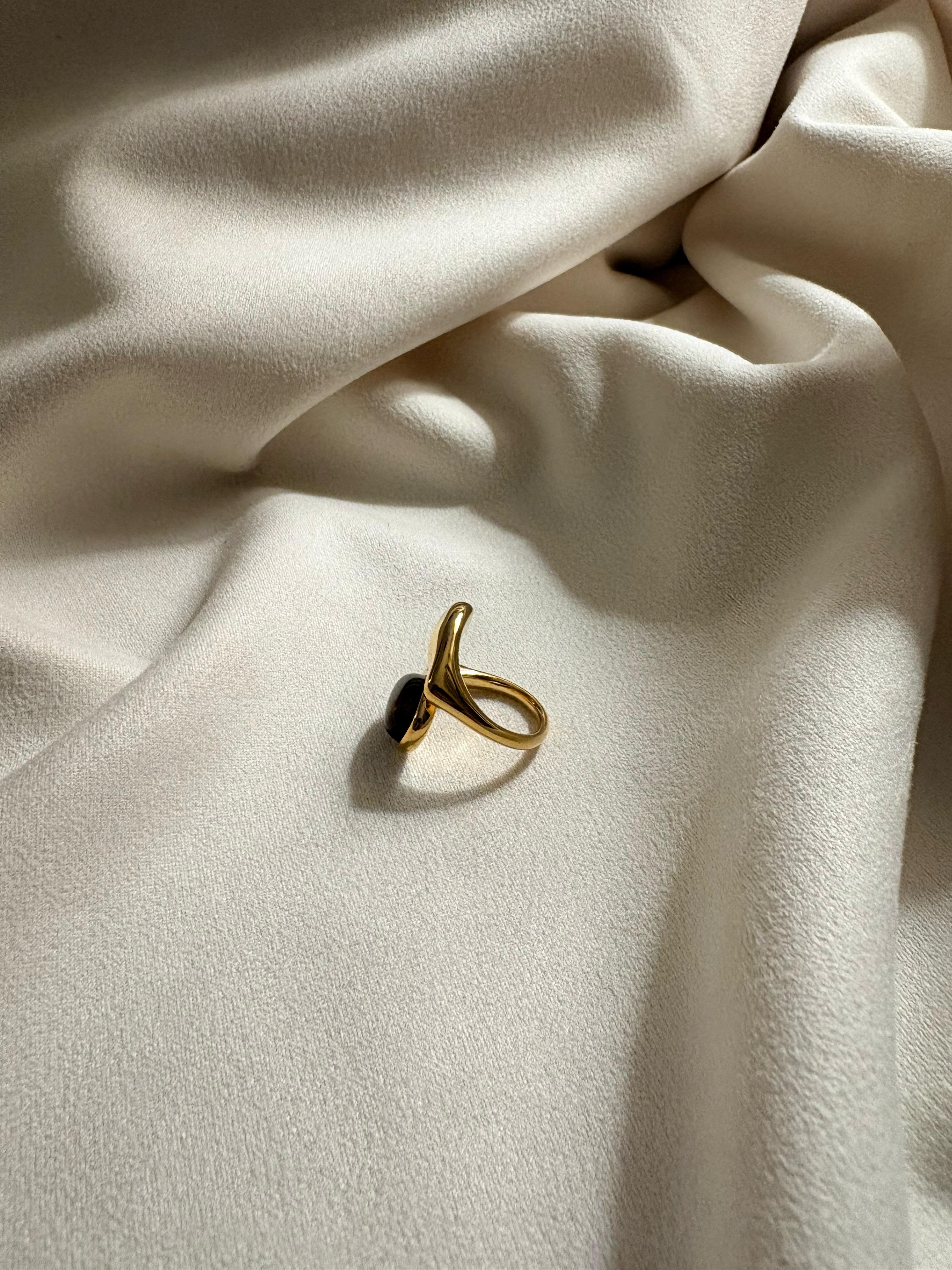 NIYANSA Tiger Eye Stone Ring