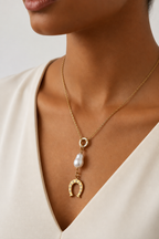 NIYANSA Lucky Pearl Necklace